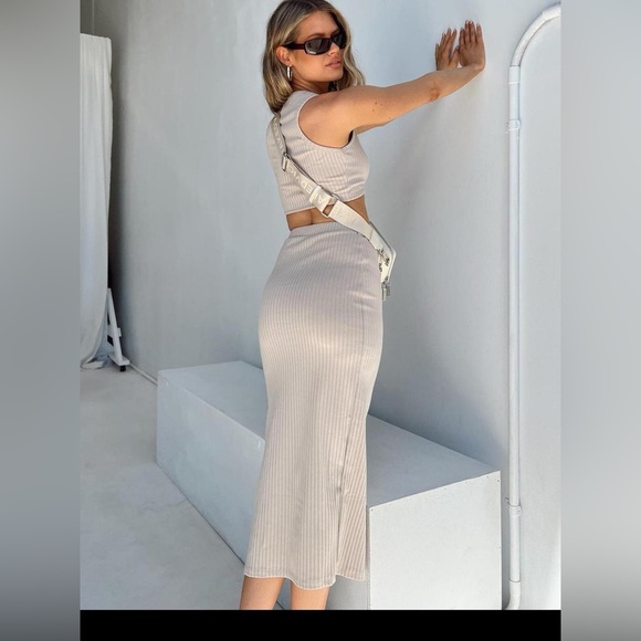 Princess Polly Ellie skirt set beige - Picture 4 of 8